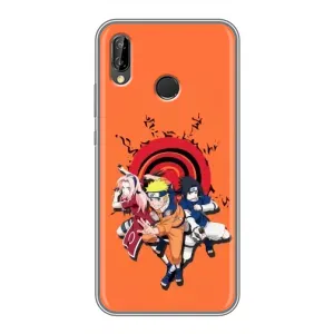 Naruto Anime Чохли для Хуавей П20 Лайт (AlphaPrint) (команда Наруто)