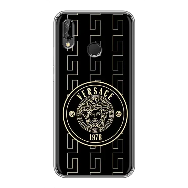 Чехол с принтом «Лого Версаче» для Huawei P20 Lite (ANE-L02)