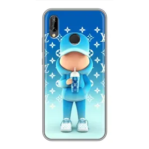 Круті Чохли Луі Віттон для Huawei P20 Lite, Ane-L02 (AlphaPrint) (Хлопець LV)