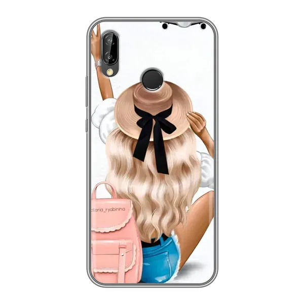 Чехол с принтом «Путешествие» для Huawei P20 Lite (ANE-L02)