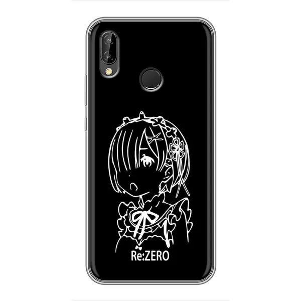 Чехол с принтом «Re: Zero» для Huawei P20 Lite (ANE-L02)