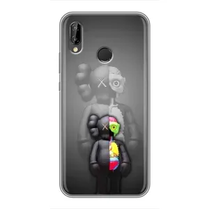 Чехлы для Huawei P20 Lite, Ane-L02 - Bearbrick Louis Vuitton (PREMIUMPrint) (Тело Bearbrick)