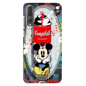 Чехол Disney Mouse Huawei P20 Pro, CLT-L04 (PREMIUMPrint) (Американский Маус)
