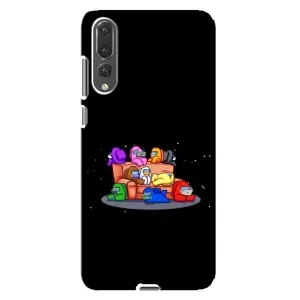 Чехол Амонг Ас для Huawei P20 Pro, CLT-L04 (AlphaPrint) (Амонг-ас)