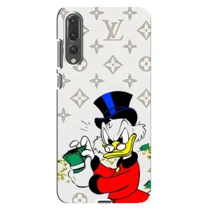 Чехлы для Huawei P20 Pro, CLT-L04 - Скрудж МакДак Louis Vuitton (PREMIUMPrint) (Баксы Скрудж)