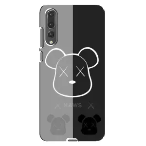 Чехлы для Huawei P20 Pro, CLT-L04 - Bearbrick Louis Vuitton (PREMIUMPrint) (БеарБрик глаза)