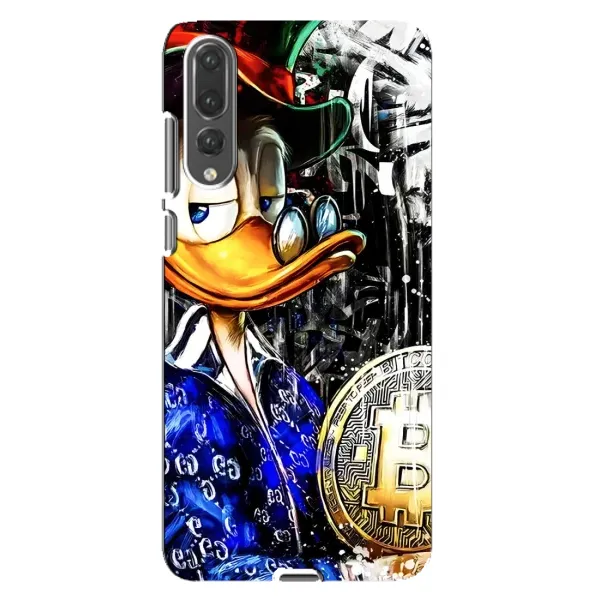 Чохол з принтом «Біткойн Скрудж» для Huawei P20 Pro (CLT-L04)