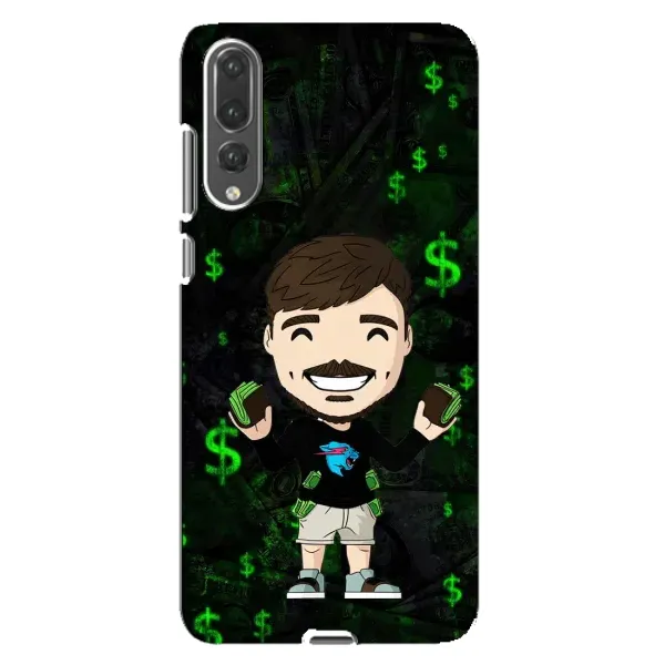 Чохол з принтом «Блогер Beast» для Huawei P20 Pro (CLT-L04)