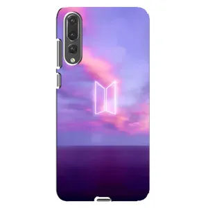 Чехлы BTS для Huawei P20 Pro, CLT-L04 (AlphaPrint) (BTS логотип)
