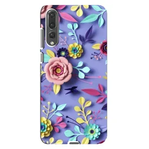 Чехлы с Цветами для Huawei P20 Pro, CLT-L04 (VPrint) (Цветочный дизайн)