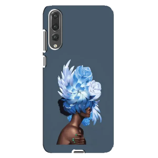 Чехол с принтом «Цветы на голове» для Huawei P20 Pro (CLT-L04)