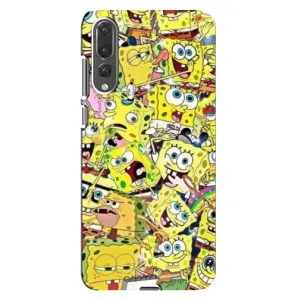 Чехол с принтом «Эмоции Спанч Боба» для Huawei P20 Pro (CLT-L04)