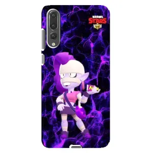 Чехлы Brawl Stars для Huawei P20 Pro, CLT-L04 (AlphaPrint) (Эмз Бравл Старс)
