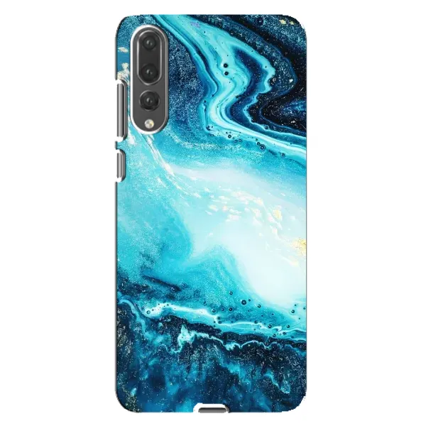 Чехол с принтом «Голубой мрамор» для Huawei P20 Pro (CLT-L04)