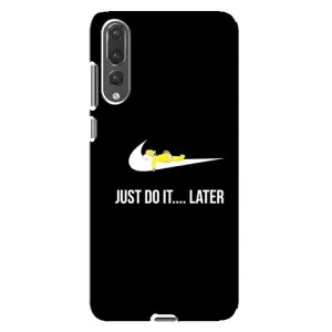 Чехол с Симпсонами для Huawei P20 Pro, CLT-L04 (VPrint) (Гомер Later)