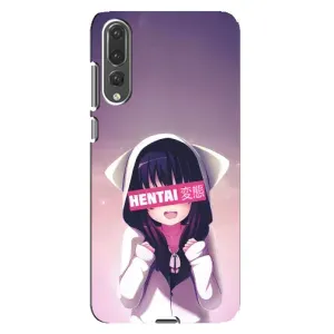 Чехлы Персонажи Аниме Наруто для Huawei P20 Pro, CLT-L04 (AlphaPrint) (Hentai chan)