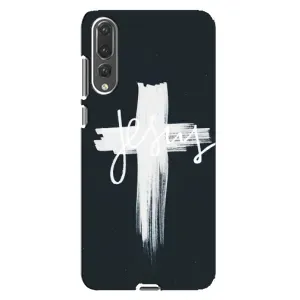 Чехол для Huawei P20 Pro, CLT-L04 (AlphaPrint) - (Христианские) (Иисус)