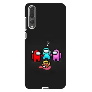 Чехол Амонг Ас для Huawei P20 Pro, CLT-L04 (AlphaPrint) (Импостер)