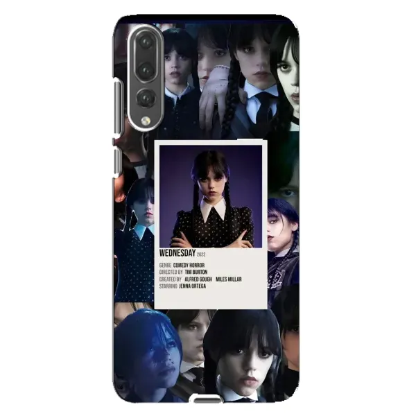 Чехол с принтом «коллаж Уэнздей» для Huawei P20 Pro (CLT-L04)