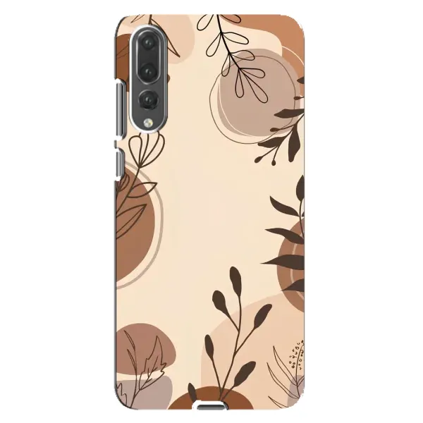 Чехол с принтом «Коричневые цветы» для Huawei P20 Pro (CLT-L04) Чехол с принтом «Коричневые цветы» для Huawei P20 Pro (CLT-L04)
