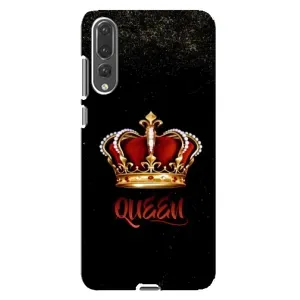 Чехол с Короной Хуавей П20 Про - (AlphaPrint) (Корона короля)