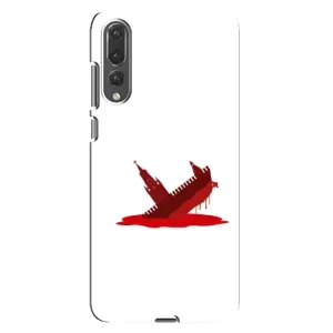 Чехол с принтом (Русский корабль...) для Хуавей П20 Про (AlphaPrint) (Кремлевский Корабль)