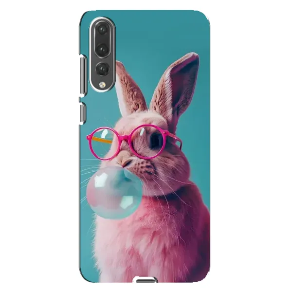 Чехол с принтом «Кролик в очках» для Huawei P20 Pro (CLT-L04)