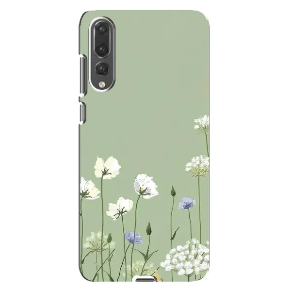 Чехол с принтом «Цветы на зеленом» для Huawei P20 Pro (CLT-L04) Чехол с принтом «Цветы на зеленом» для Huawei P20 Pro (CLT-L04)