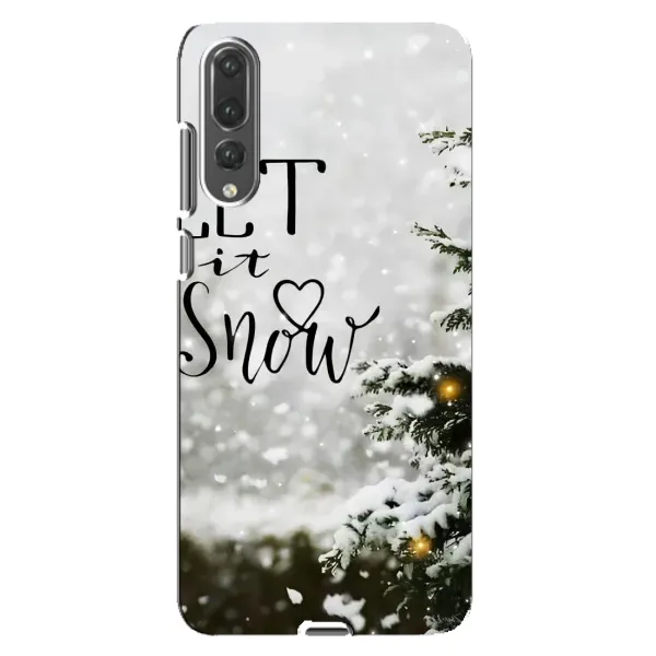 Чехол с принтом «Let it snow» для Huawei P20 Pro (CLT-L04) Чехол с принтом «Let it snow» для Huawei P20 Pro (CLT-L04)