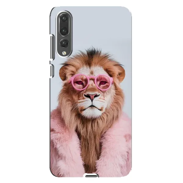Чехол с принтом «Лев в очках» для Huawei P20 Pro (CLT-L04)