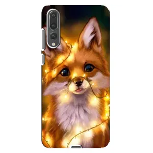 Чохли з картинкою Лисичка для Huawei P20 Pro, CLT-L04 (VPrint) (Лисичка в гірляндах)