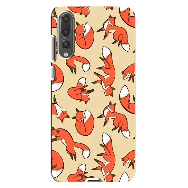 Чохол з принтом «Лисички» для Huawei P20 Pro (CLT-L04)