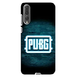 Чехол PUBG для Хуавей П20 Про (AlphaPrint) (Лого PUBG)