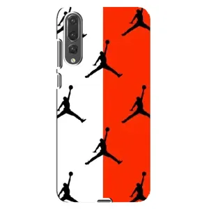 Чехлы для Huawei P20 Pro, CLT-L04 - с картинкой JORDAN (AlphaPrint) (Лого Джордан)