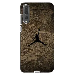 Чехлы для Huawei P20 Pro, CLT-L04 - с картинкой JORDAN (AlphaPrint)