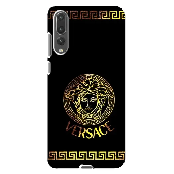 Чохол з принтом «Logo Versace» для Huawei P20 Pro (CLT-L04)