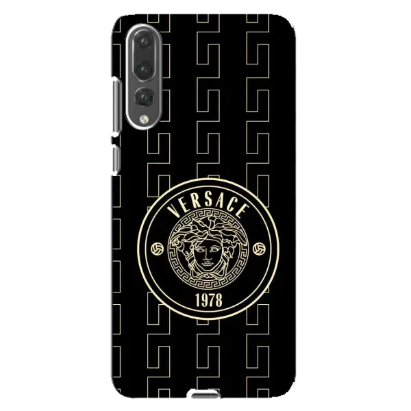 Чохол з принтом «Лого Версаче» для Huawei P20 Pro (CLT-L04)