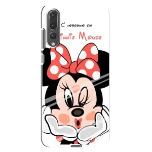 Міккі Маус чохол для Huawei P20 Pro, CLT-L04 (AlphaPrint - Мультяшні) (Маус Мінні)