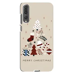 Різдвяні Чохли для Huawei P20 Pro, CLT-L04 (VPrint) (Merry Christmas)