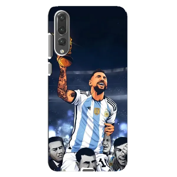 Чехол с принтом «Месси с кубком» для Huawei P20 Pro (CLT-L04)