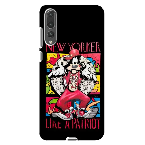 Чехол с принтом «Мультяшный Волк» для Huawei P20 Pro (CLT-L04)