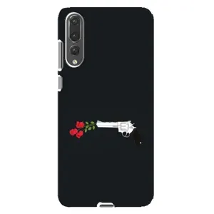 Чехлы (ART) Цветы на Huawei P20 Pro, CLT-L04 (VPrint) (Неожиданные цветы)