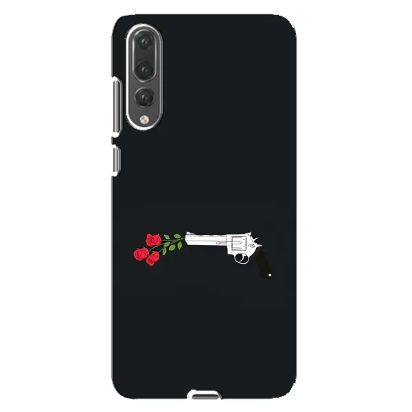 Чехол с принтом «Неожиданные цветы» для Huawei P20 Pro (CLT-L04)