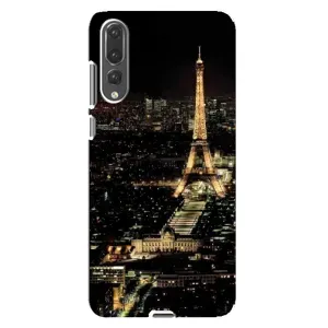 Чохол Ейфелева Вежа Huawei P20 Pro, CLT-L04 - (AlphaPrint) (Нічний Париж)