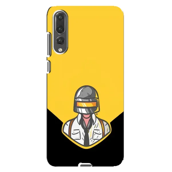 Чохол з принтом «Пабг в шоломі» для Huawei P20 Pro (CLT-L04)