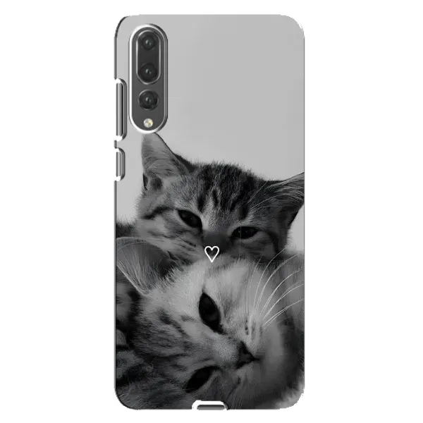 Чехол с принтом «Пара котов» для Huawei P20 Pro (CLT-L04)