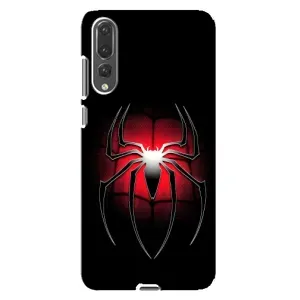 Чехол с человеком пауком для Huawei P20 Pro, CLT-L04 - (AlphaPrint) (Паук марвел)