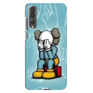Чехлы для Huawei P20 Pro, CLT-L04 - Bearbrick Louis Vuitton (PREMIUMPrint) (Плач Bearbrick)