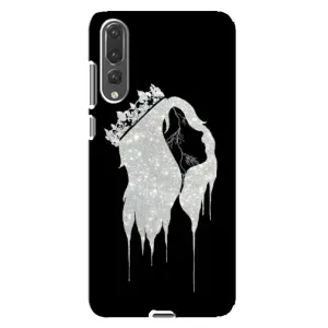 Чехол с Короной Хуавей П20 Про - (AlphaPrint) (Принцесса)