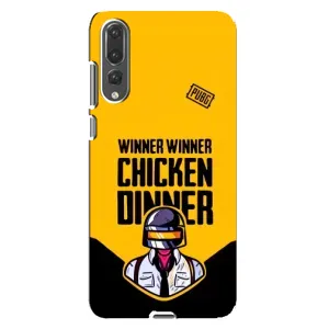 Чехол PUBG для Хуавей П20 Про (AlphaPrint) (Pubg шлем)